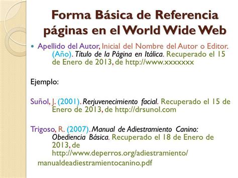 citas de internet|Cómo citar una página web en formato APA